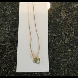 Waxing Poetic Double Heart Necklace